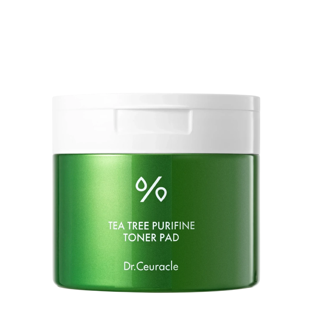 Dr. CEURACLE Tea Tree Purifine Toner Pad 60шт - Тонізуючі пади з екстрактом чайного дерева Dr. CEURACLE Tea Tree Purifine Toner Pad 60шт - Тонізуючі пади з екстрактом чайного дерева